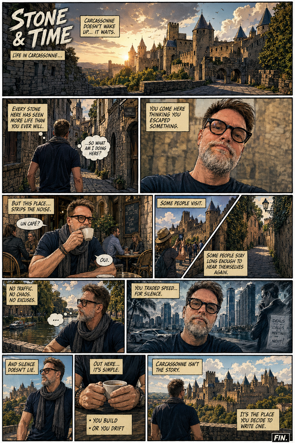 Stone and Time Joe Troubadour comic